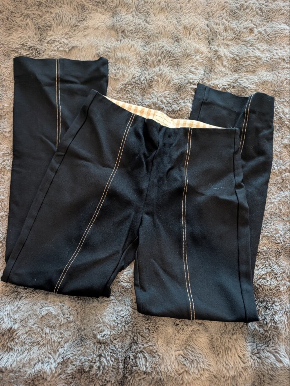 Anthropology The Essential Crop Flare Pants